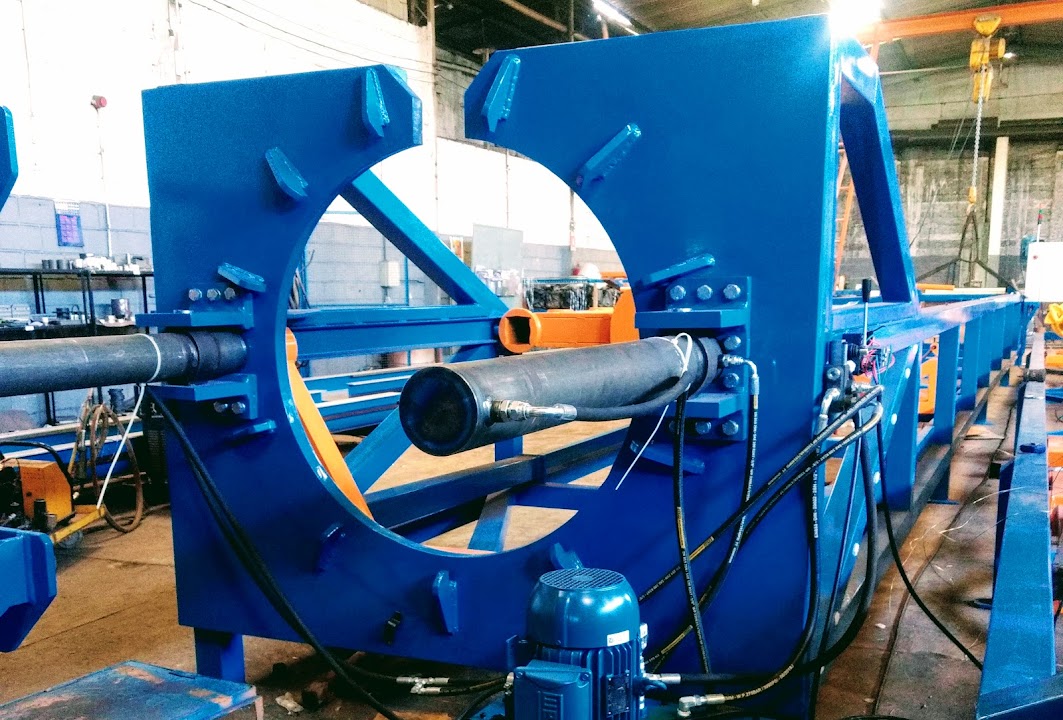 AUMEK 1000 millimeter tube mandrel extractor line